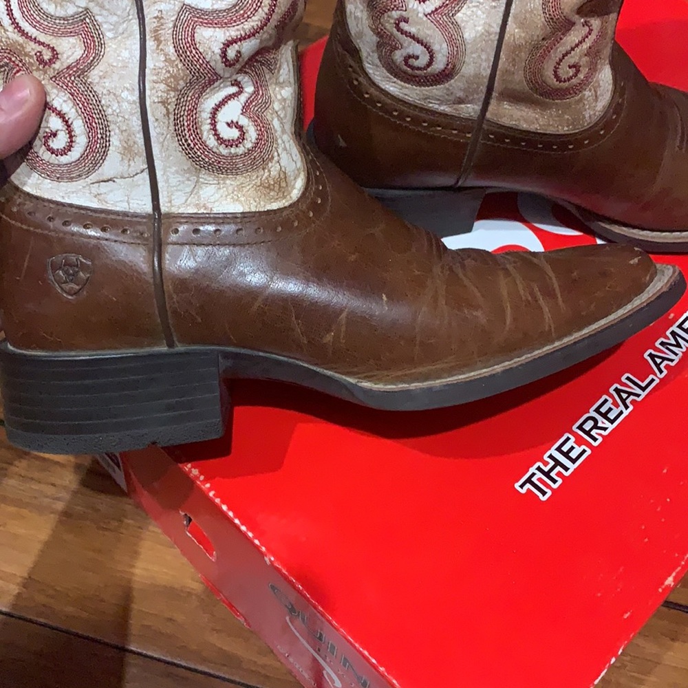 Arias -Quickdraw Square Toe Boots - image 5